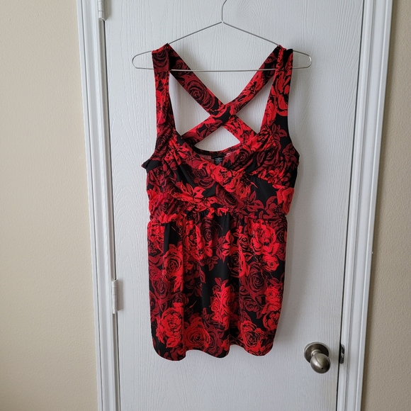 Torrid Rose Tank Top - Picture 3 of 9